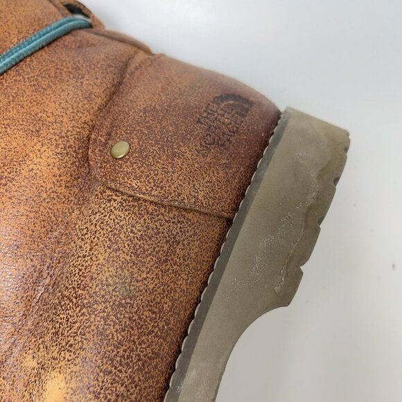 The North Face Womens 8 Leather Ballard Lace Up Boots - Picture 9 of 14